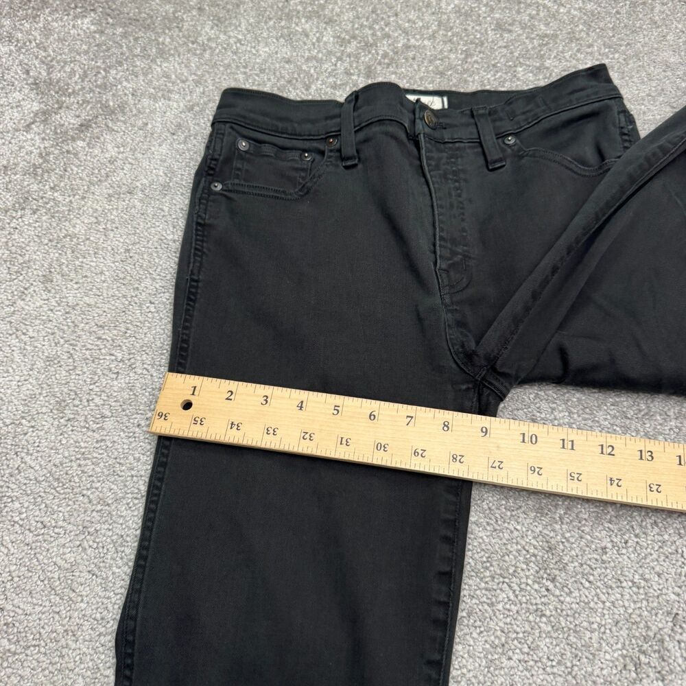Madewell 10" High Riser Skinny Ankle Denim Jeans Women 29 Black Stretch Slim Fit - Picture 11 of 16